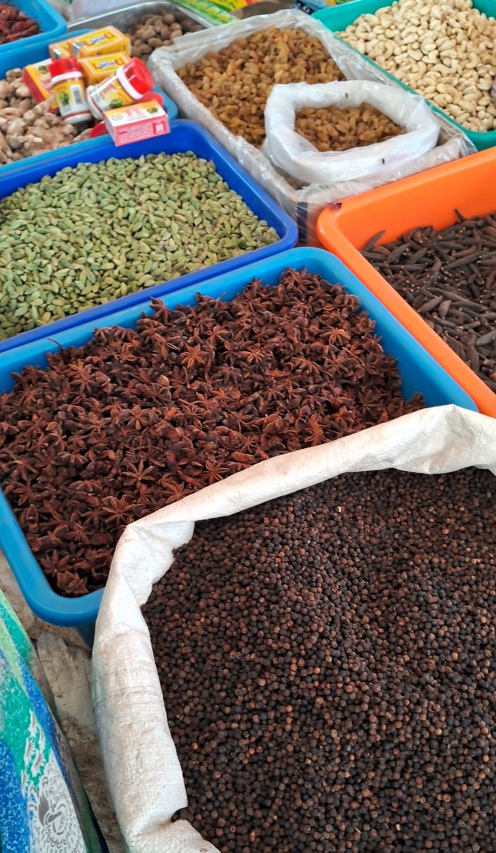 Indian whole spices
