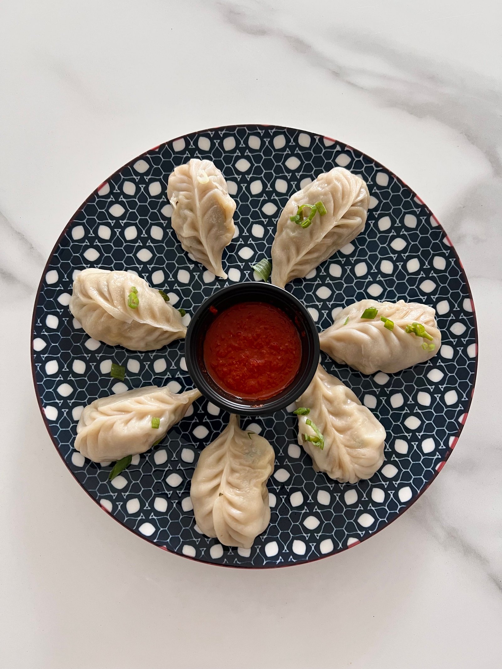 Steamed momos